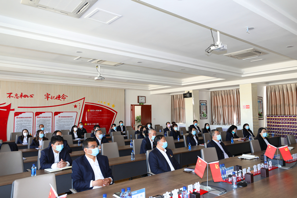 增強廉潔自律意識 筑牢拒腐防變底線 ——銀川中鐵水務(wù)組織學(xué)習(xí)警示教育片